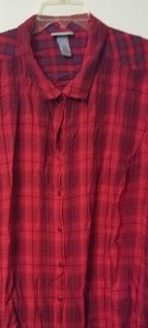 Light weight plaid shirt